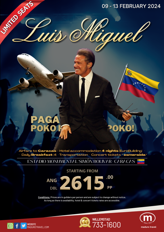 Luis Miguel in Caracas - Maduro Travel
